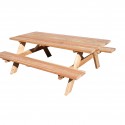 Stół piknikowy Barry - modrzew