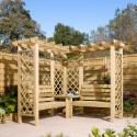 Pergola narożna