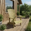 Fotel ogrodowy Floryda ze świerku – lekki i wygodny do ogrodu