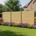 Płot deskowy Rhombus