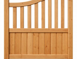 Furtka z Łukiem Udo 90/105 x 100 (modrzew)