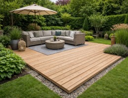 Deska tarasowa z modrzewia – trwałość i naturalne piękno