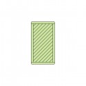Furtka Prosta 180x100 rama 44x88mm